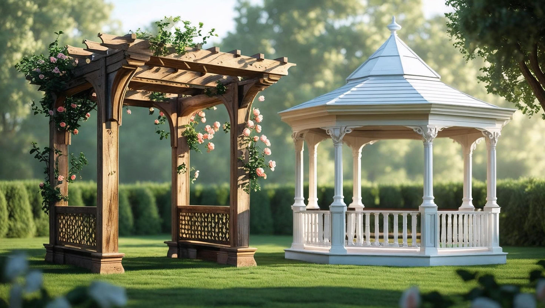 Pergola vs Gazebo: Which Adds More Value to Your Short-Term Rental?