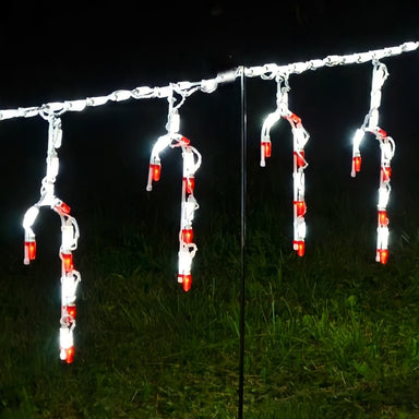 Brite Ideas LED Candy Cane Freestyle Linkable Holiday Lighting