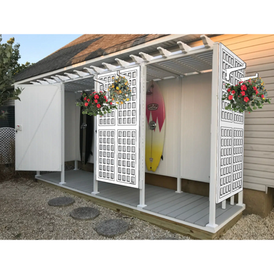 Todd Pod Cabana/Locker Outdoor Shower Kit