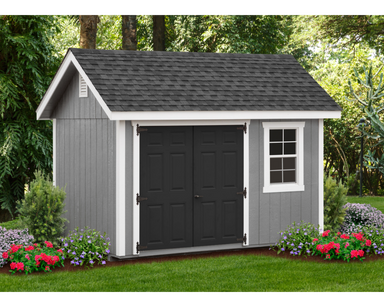 Yard Craft 8x12 Fairmont Storage Shed Kit Gray