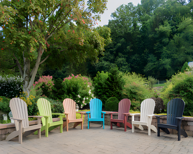 Yard Craft Poly Adirondack Chair Classic Style For Your Patio
