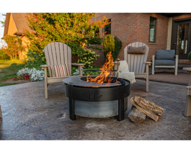 Yard Craft "The Forge" Smokeless Fire Pit Portable Elegance