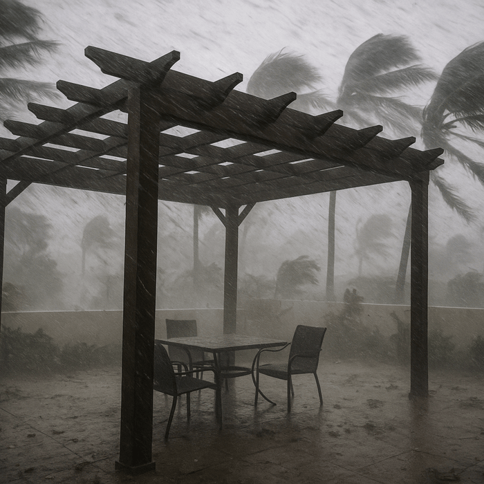 Why Every Coastal Airbnb Needs a Hurricane Proof Pergola