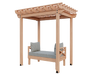 Yard Craft 8 x 10 Cedar Pergola Kit - Beauty in Every Detail