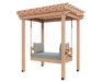 Yard Craft 8 x 10 Cedar Pergola Kit - Beauty in Every Detail