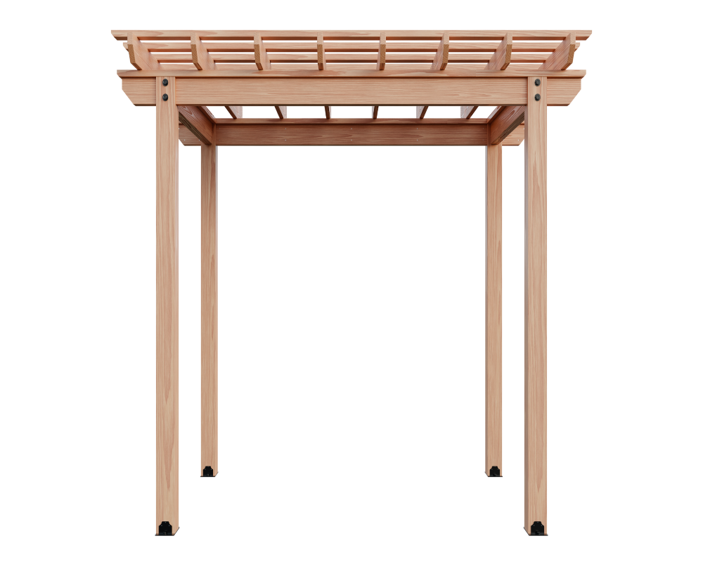 Yard Craft 8 x 10 Cedar Pergola Kit - Beauty in Every Detail