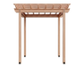 Yard Craft 8 x 10 Cedar Pergola Kit - Beauty in Every Detail