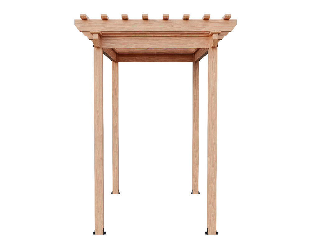 Yard Craft 8 x 10 Cedar Pergola Kit - Beauty in Every Detail