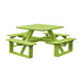 A&L Furniture 44 inch Square Walk-In Table_Lime