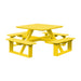 A&L Furniture 44 inch Square Walk-In Table_Yellow