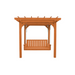 A_L_Furniture_6_x_8_Bradford_Pergola_with_Swing_Hanger_Redwood