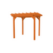 A_L_Furniture_6_x_8_Bradford_Pergola_with_Swing_Hanger_Redwood