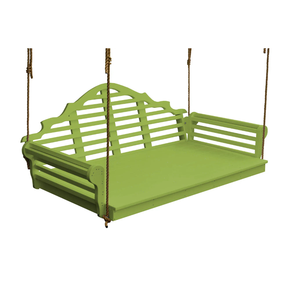 A&L Furniture Poly Marlboro Swingbed Lime