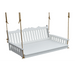 A&L Furniture Poly Royal English Swingbed_White