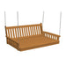A&L Furniture Poly Traditional Swingbed_Cedar