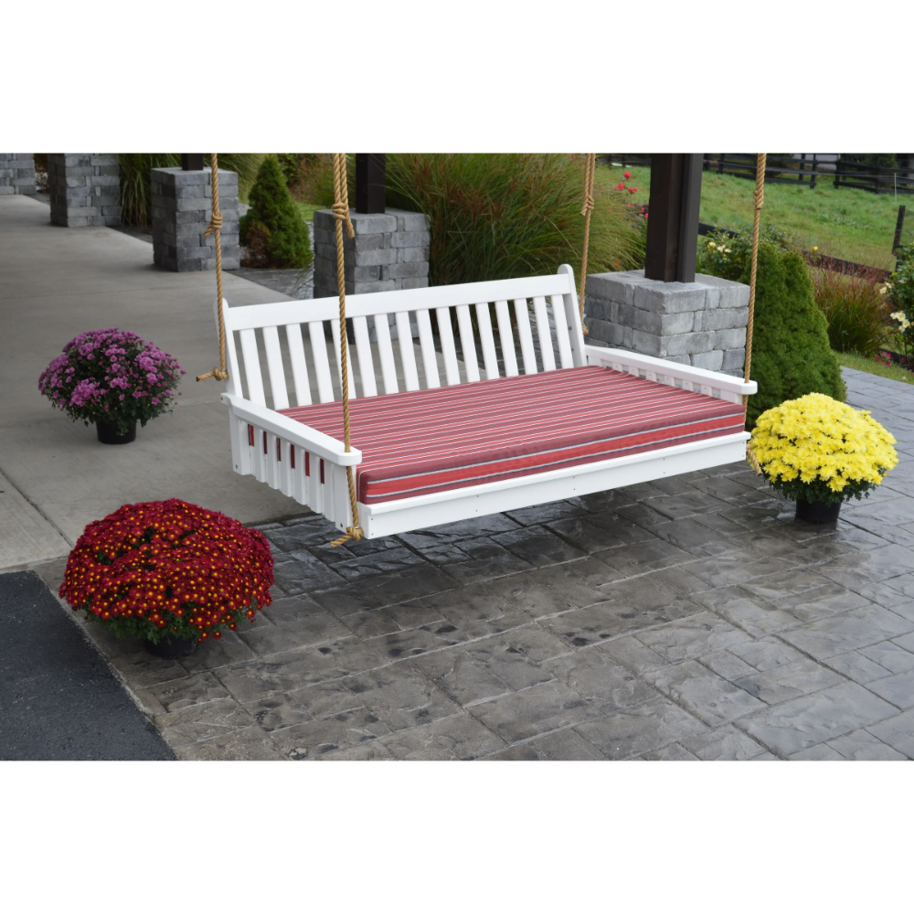 A&L Furniture Poly Traditional Swingbed_with_Bed