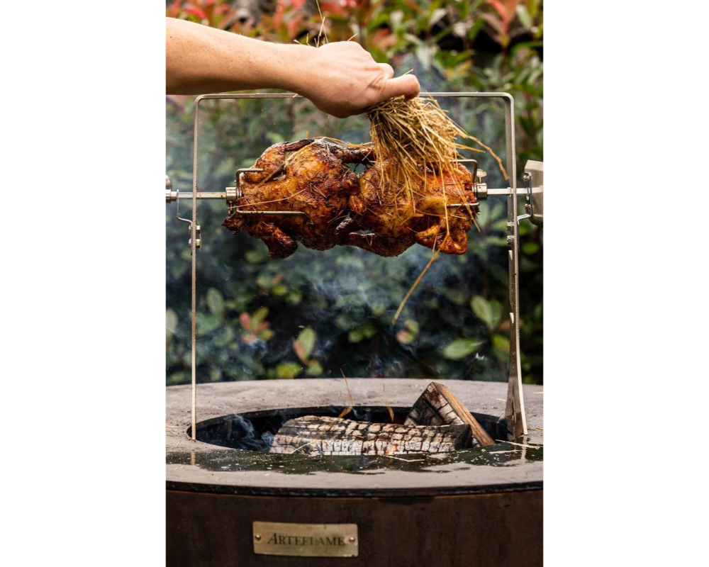 Arteflame Barbecue Grill Rotisserie For Arteflame Grill Cordless Motor