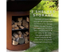 Arteflame Classic 40″ Grill Tall Round Base with Storage