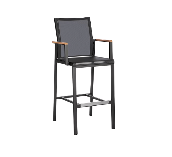 Aura 7-Piece Rectangular Bar Patio Dining Set - Barlow Tyrie
