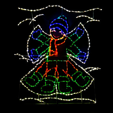 Brite Ideas LED Animated Child Doing Snow Angel