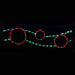 Brite Ideas LED Ornament Ribbon Holiday Lighting - Red/Green