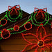 Brite Ideas LED Ornament Ribbon Holiday Lighting - Red/Green