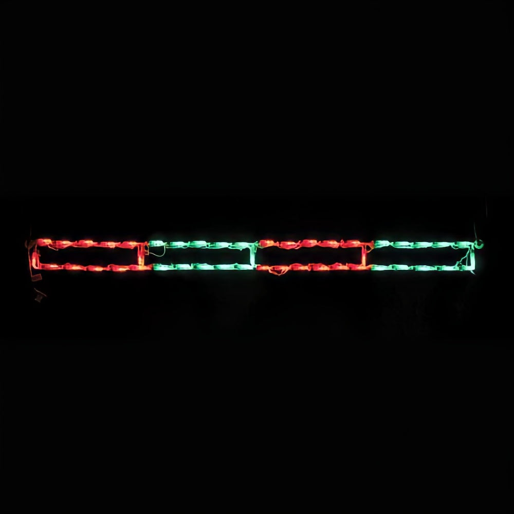 Brite Ideas LED Peppermint Linkable Holiday Lighting Red Green