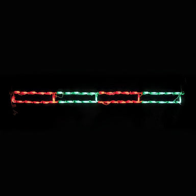 Brite Ideas LED Peppermint Linkable Holiday Lighting Red Green