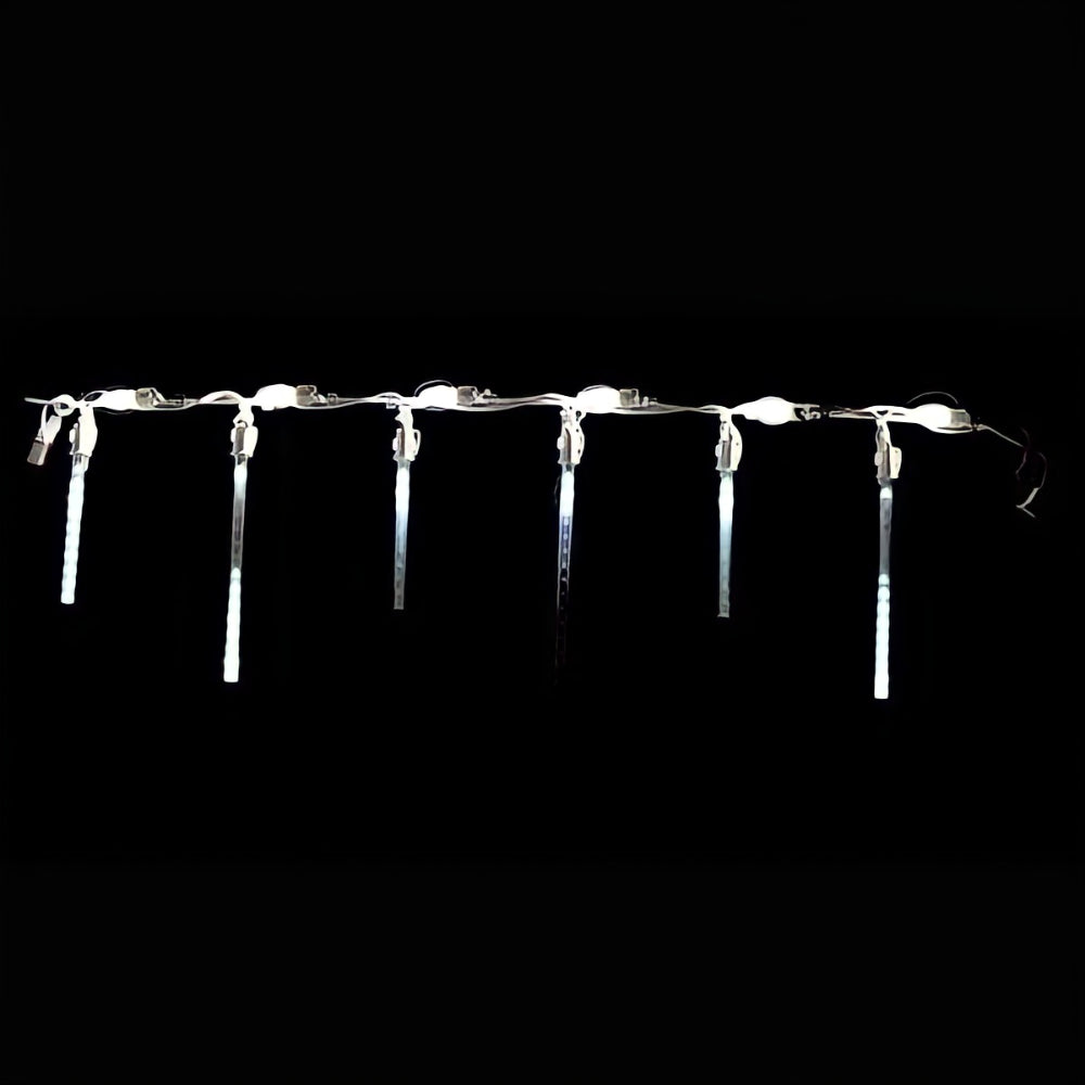 Brite Ideas LED Rain Light Linkable Freestyle Holiday Lighting - White