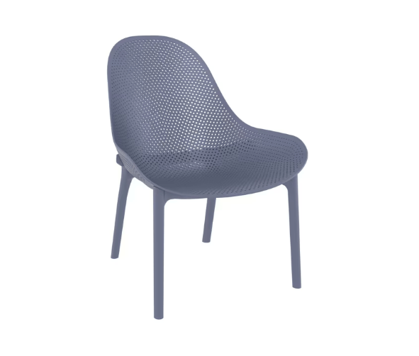gray campamia sky chair in white backhground