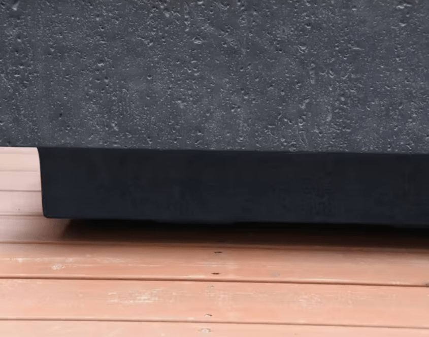 Elementi Metropolis 56" Rectangular Concrete Gas Fire Pit Table