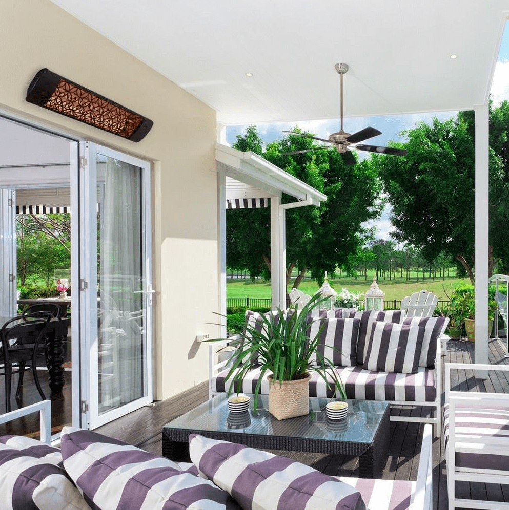 Eurofase Heating 6000W Infrared Patio Heater (Dual Element)