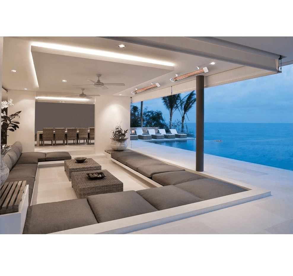 Eurofase Heating 6000W Infrared Patio Heater (Dual Element)