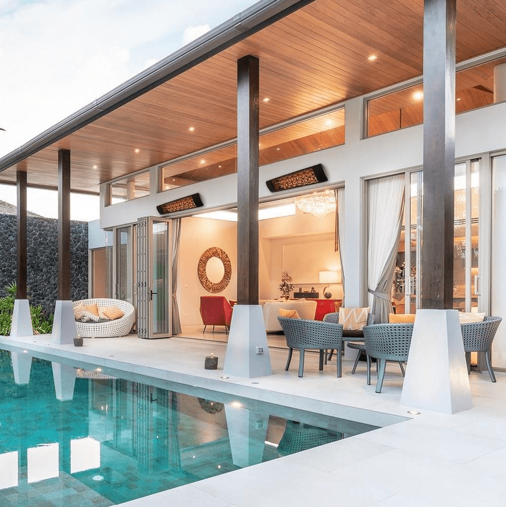 Eurofase Heating 6000W Infrared Patio Heater (Dual Element)