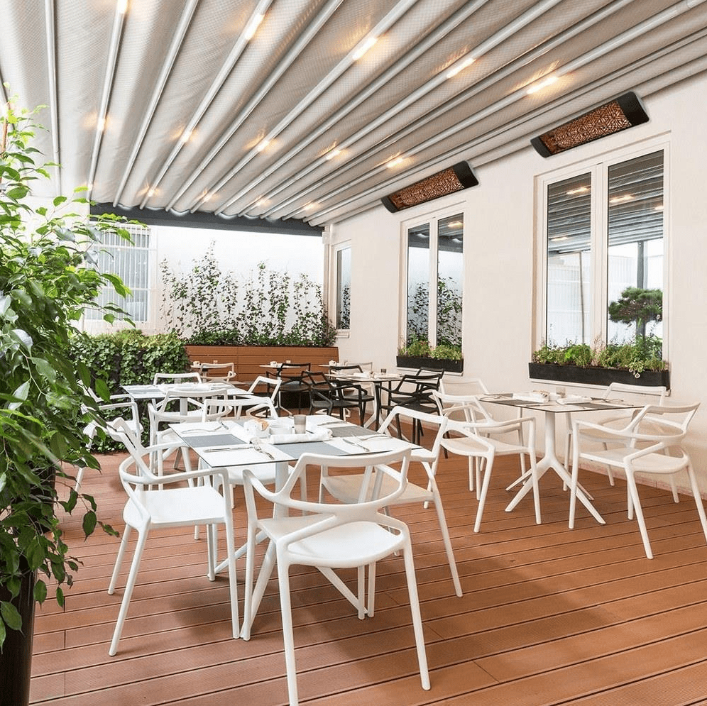 Eurofase Heating 6000W Infrared Patio Heater (Dual Element)
