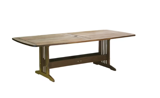 Jensen Outdoor Heritage 3-Piece Rectangular Patio Dining Set