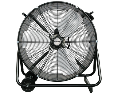 Hurricane® 24'' Heavy-duty High-speed Round Portable Drum Fan