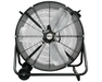 Hurricane® 24'' Heavy-duty High-speed Round Portable Drum Fan
