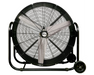 Hurricane® 42" Drum Fan Portable Heavy-duty Cooling Air - Black