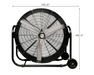 Hurricane® 42" Drum Fan Portable Heavy-duty Cooling Air - Black