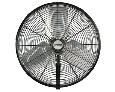 Hurricane® High Quality 30" Oscillating Wall Mounted Fan Air Cooling