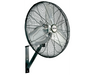 Hurricane® Pro 20" High Velocity Oscillating Wall Mounted Fan - Black