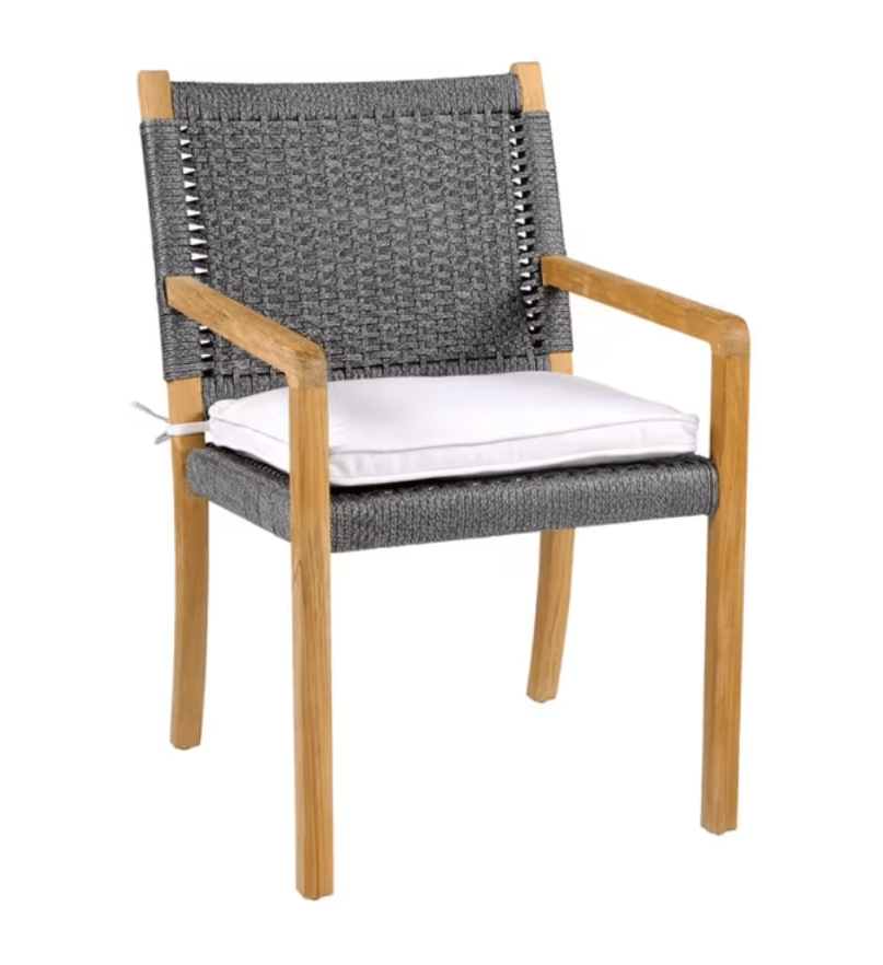 Hyannis/Hudson 11 Pc Rectangular Outdoor Dining Table Set by Kingsley Bate