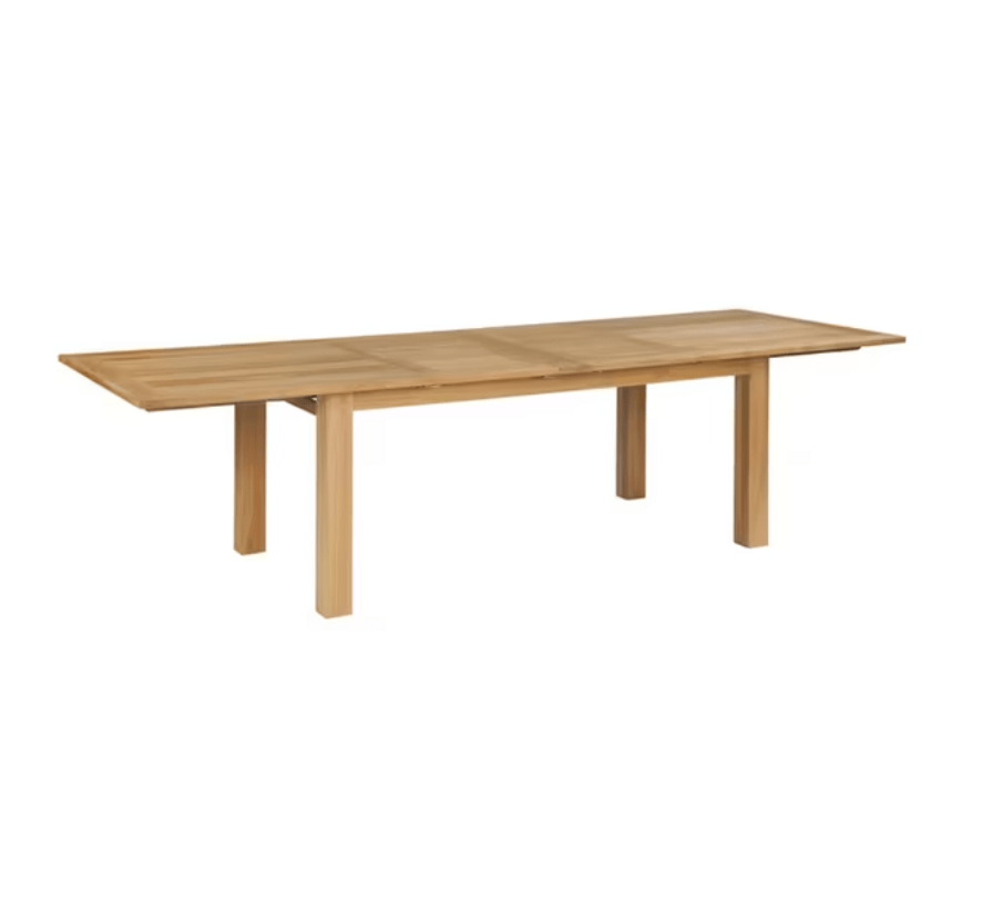 Hyannis/Hudson 11 Pc Rectangular Outdoor Dining Table Set by Kingsley Bate