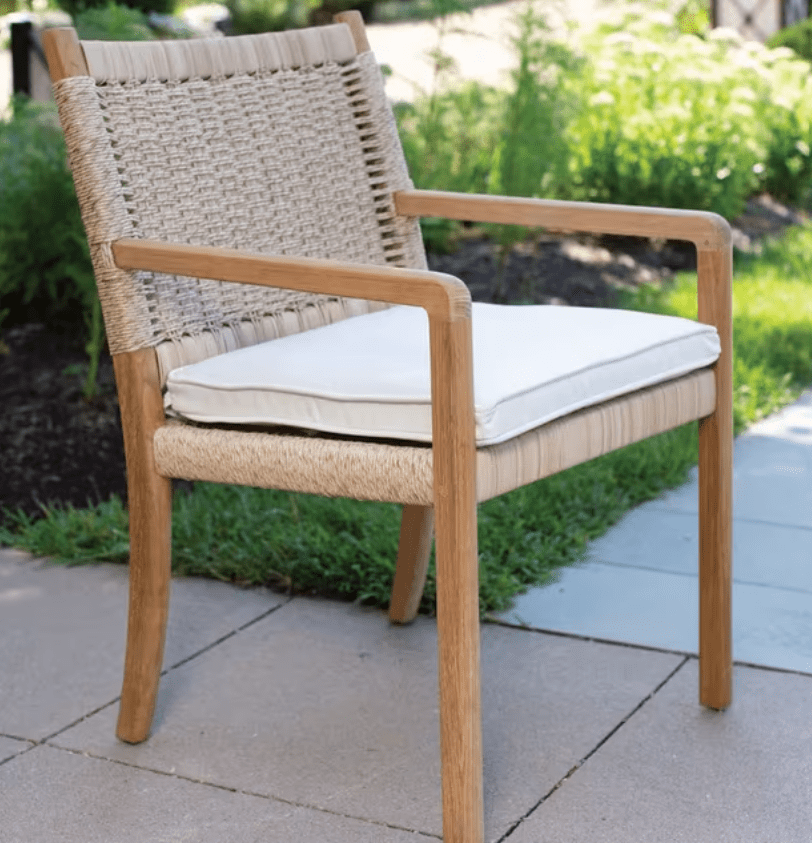 Hyannis/Hudson 11 Pc Rectangular Outdoor Dining Table Set by Kingsley Bate