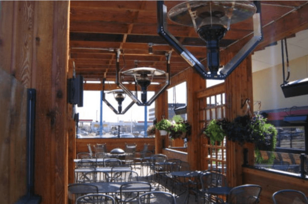 IR Energy EvenGLO Hanging 47K BTU Gas Patio Heater