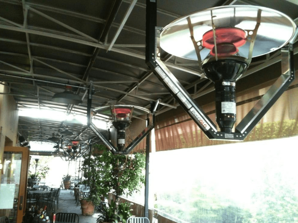 IR Energy EvenGLO Hanging 47K BTU Gas Patio Heater