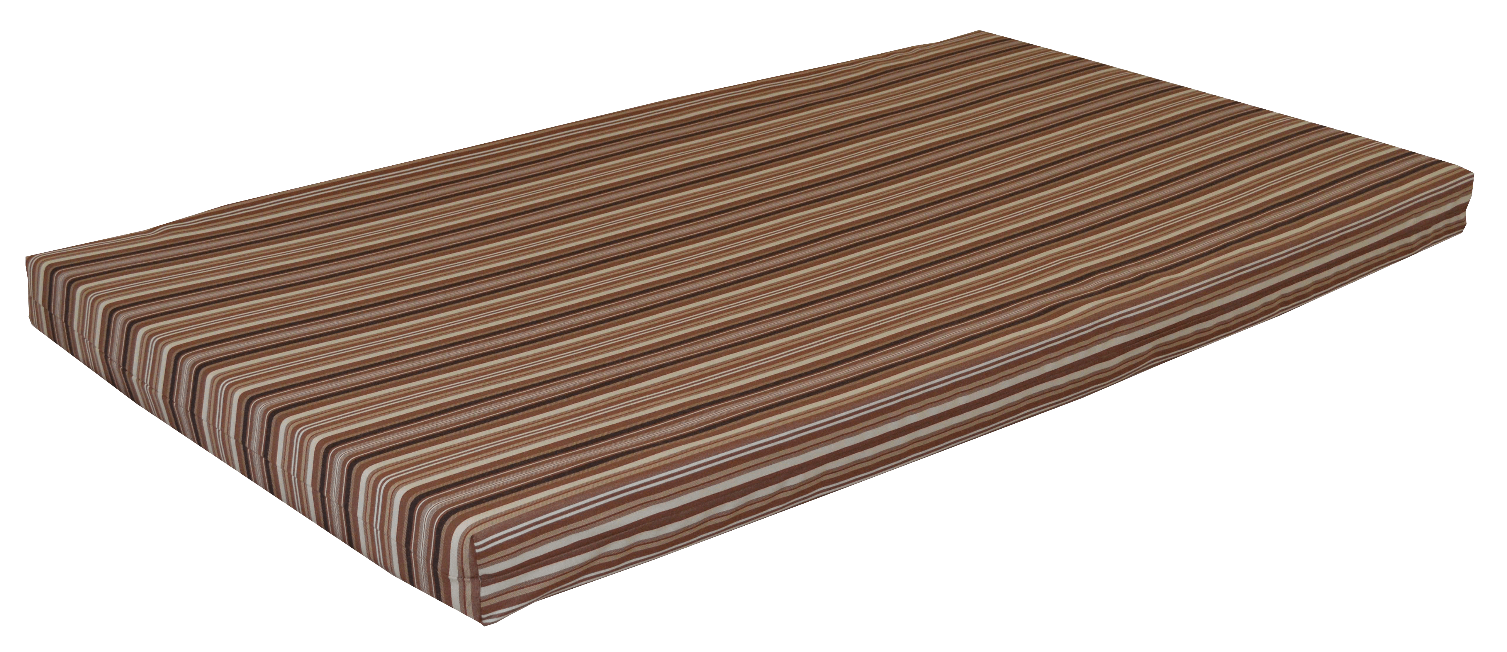 A&L Furniture 75" Swing Bed Cushion – 2" or 4" Thick, Outdoor Weather-Resistant, Solid & Print Fabrics, Made in USA