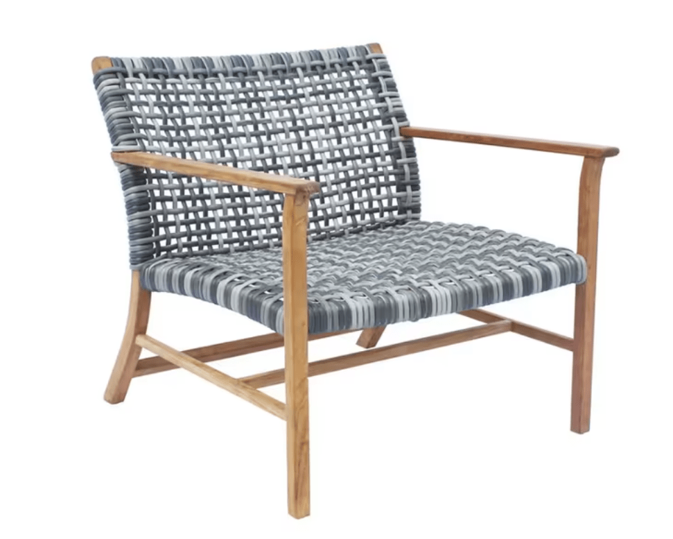Kingsley Bate Tribeca/Catherine 7-Piece Conversation Set Patio – Teak & Wicker
