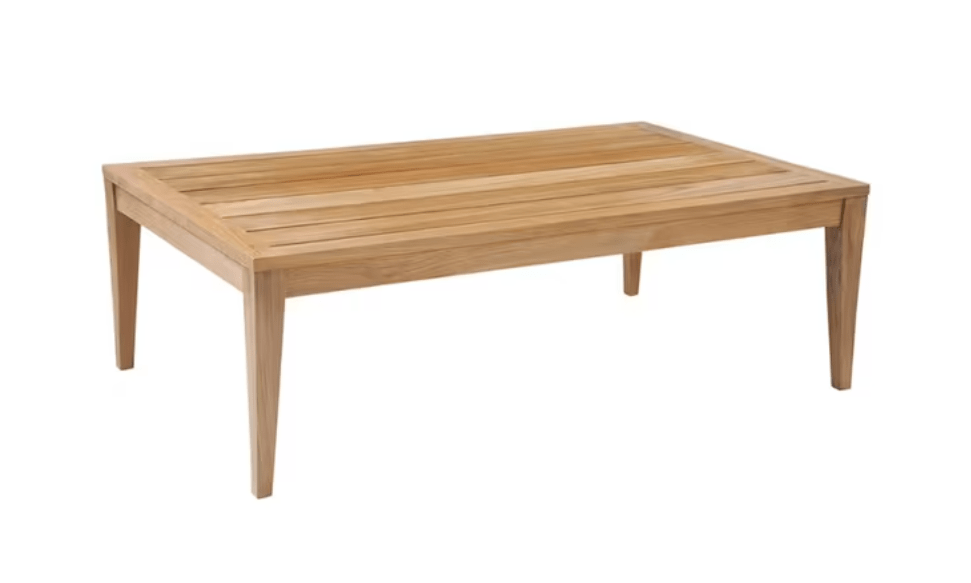 Kingsley Bate Tribeca/Catherine 7-Piece Conversation Set Patio – Teak & Wicker